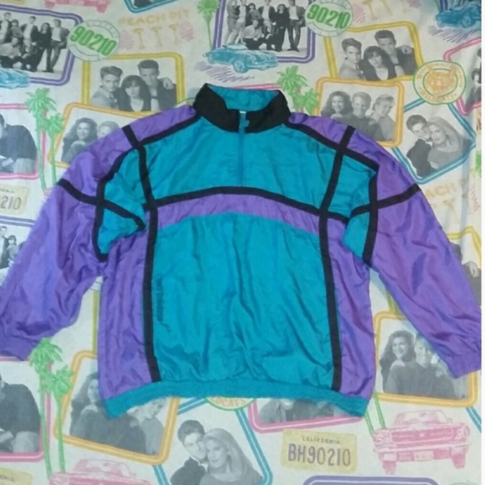 80s New Balance Pull Over Windbreaker Jacket Streetwear